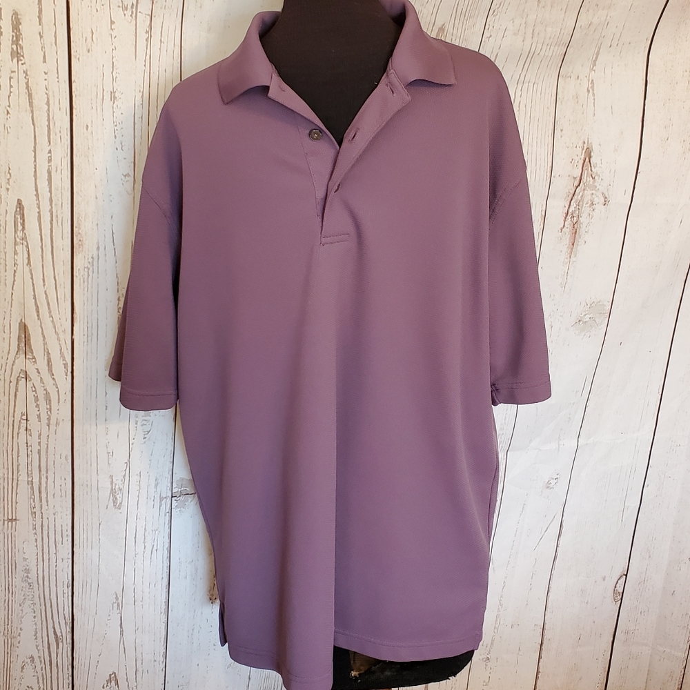 Grand Slam Golf men's polo shirt smoky purple size XL
